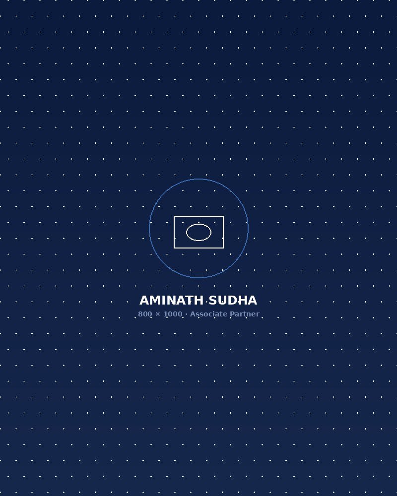 Aminath Sudha Mohamed — Associate Partner